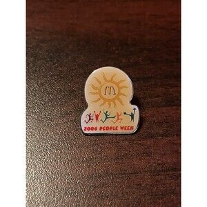 McDonald’s 2006 People‎ Week Employee Lapel Hat Pin